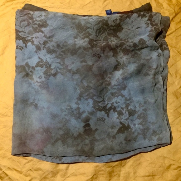 Vintage Ralph Lauren silk floral square scarf - Picture 4 of 8